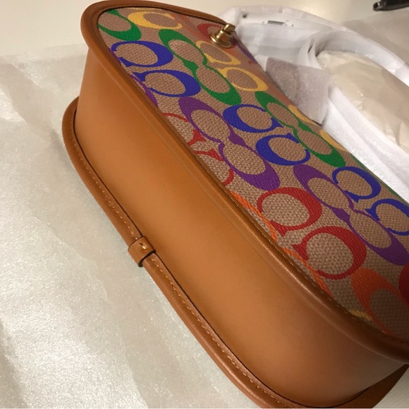 Coach Rainbow Swinger Bag ONLY - Picture 4 of 7